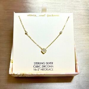Olivia & Jackson BRAND NEW gold toned adjustable necklace ✨ Box included